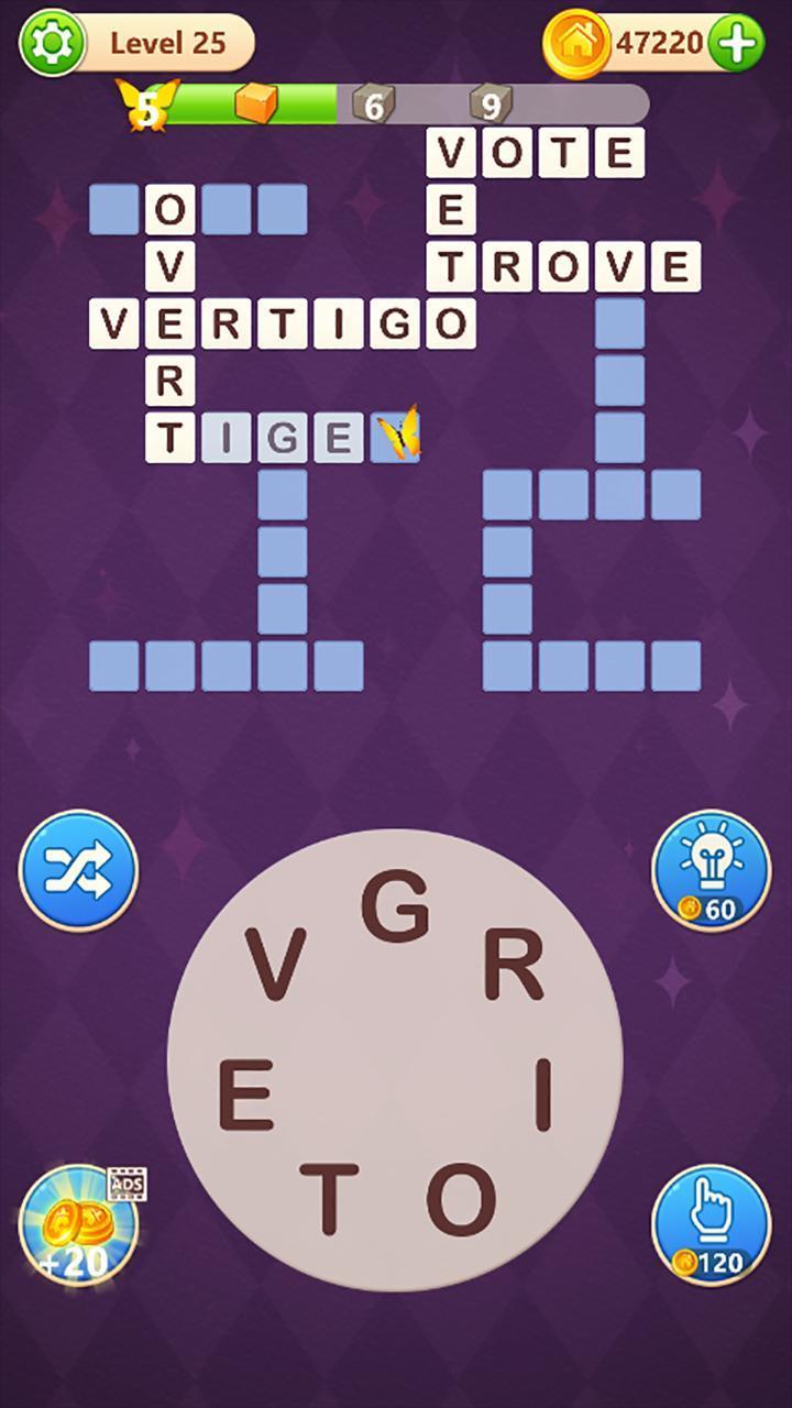 Word Brain: Words Cross Puzzle Скриншот 3