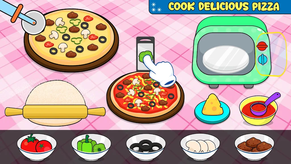 Kitchen Set Cooking Games ภาพหน้าจอ 1