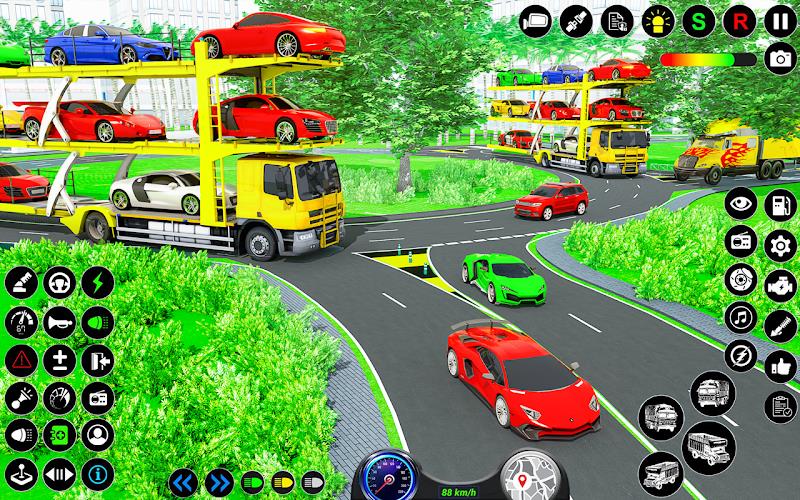 US Police Game Transport Truck 스크린샷 2