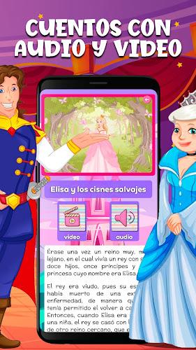 Schermata Cuentos de Princesas y Hadas 3