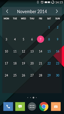 Schermata Month Calendar Widget by BiHSnow 1