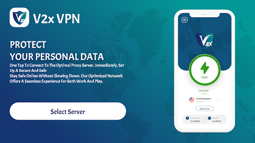 V2xVPN: Fast & Secure VPN 스크린샷 1