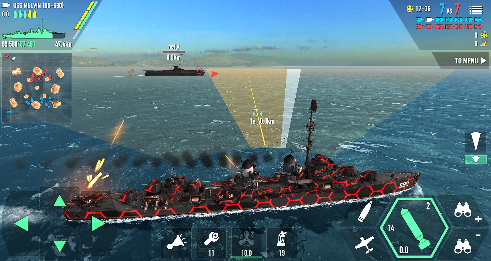 Battle of Warships: Online Скриншот 1