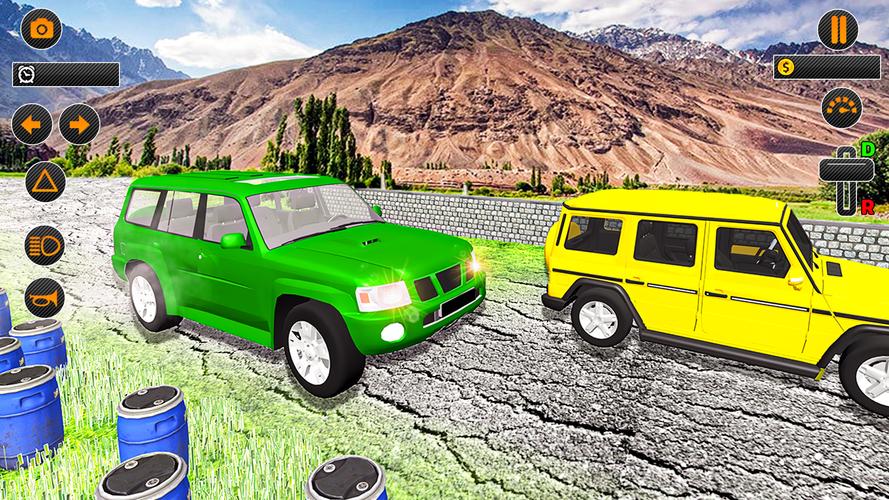 Prado car driving 3D car games Captura de tela 1