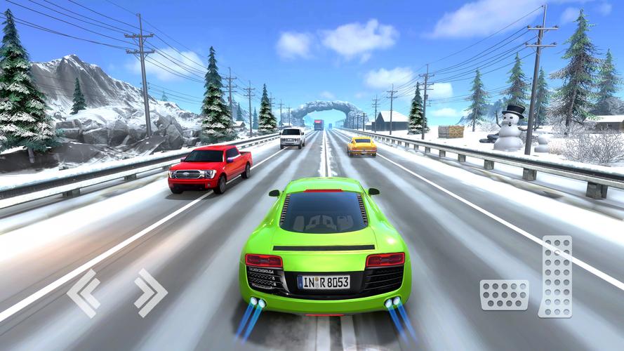 Schermata Real Highway Car Racing Games 2