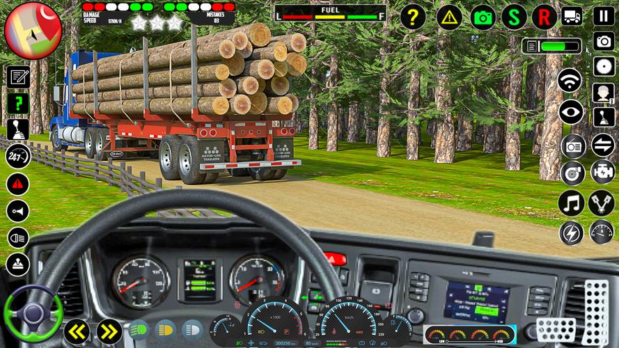 City Cargo Truck Game 3D Capture d'écran 0