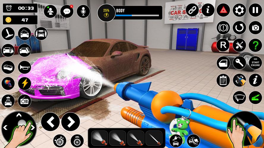 Car Wash Games - Car Games 3D ဖန်သားပြင်ဓာတ်ပုံ 3