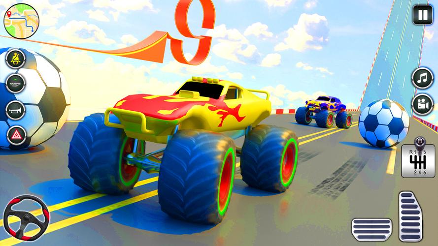 Monster Truck Simulator Games Tangkapan skrin 3
