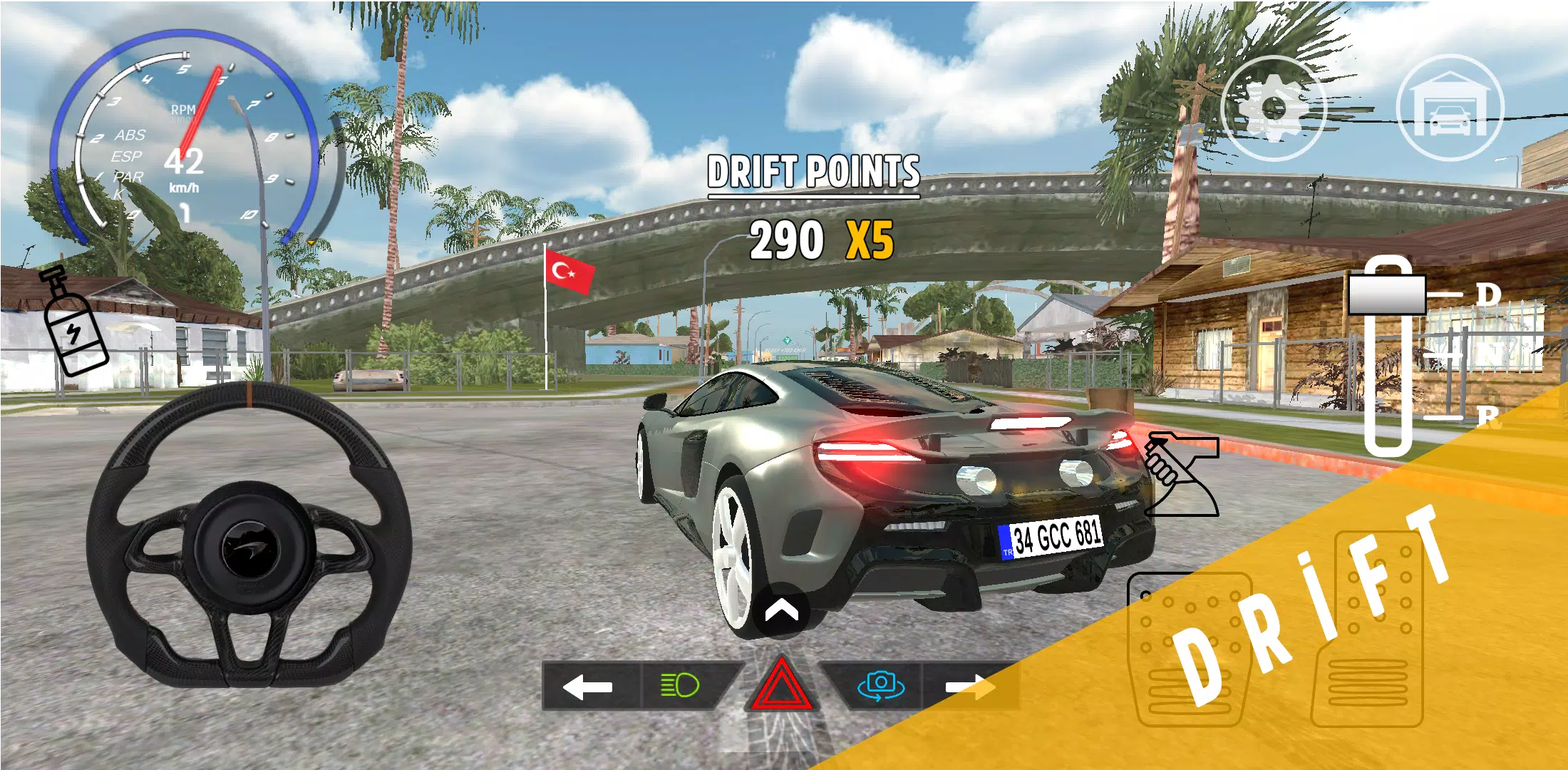 RX-8 Drift & Parking Simulator Tangkapan skrin 2