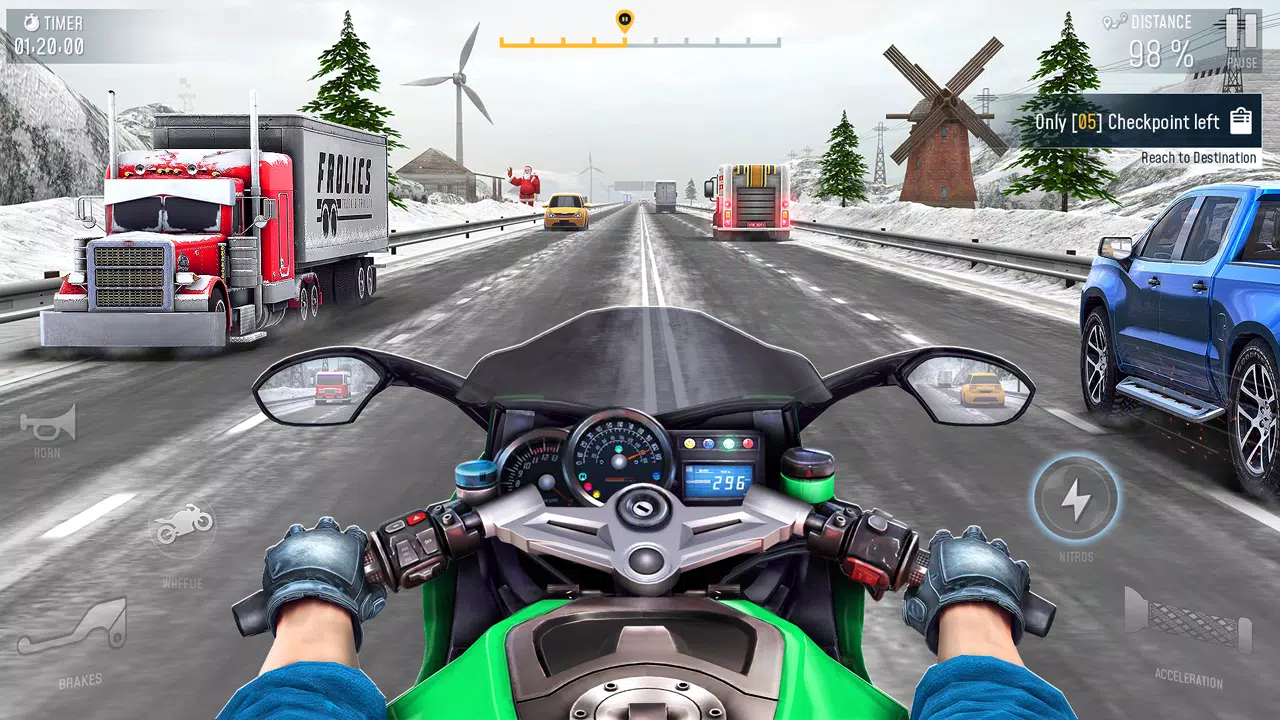 Rider 3D Bike Racing Games Captura de tela 1