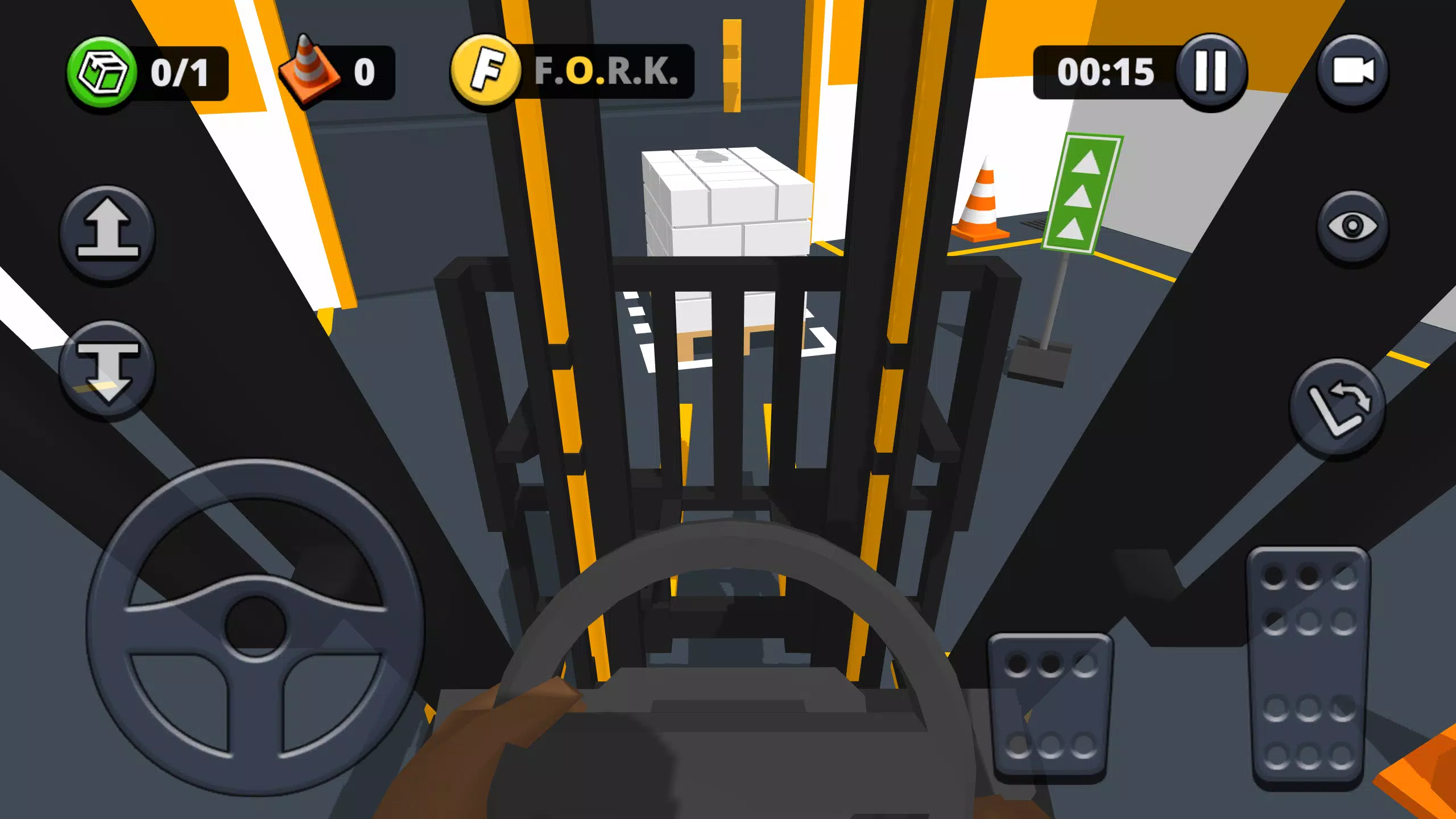 Forklift Extreme Simulator ဖန်သားပြင်ဓာတ်ပုံ 1