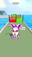 Mask Evolution: 3D Run Game Schermafbeelding 0