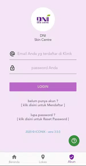 DNI SkinCentre MobileApp Tangkapan skrin 1