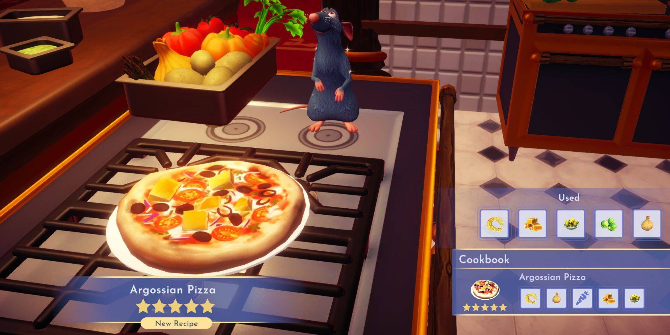 Jak stworzyć argossian pizzę w Disney Dreamlight Valley