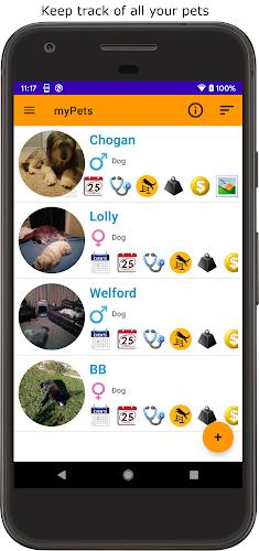 myPets - Pet Manager Zrzut ekranu 0