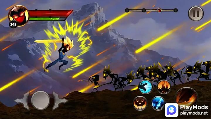 Stickman Legends: Shadow Fight Offline Sword Game ဖန်သားပြင်ဓာတ်ပုံ 3