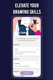 Learn To Draw Anime App Schermafbeelding 3