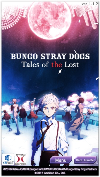 Bungo Stray Dogs: TotL Capture d'écran 0