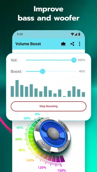 Volume Booster for Android Zrzut ekranu 3