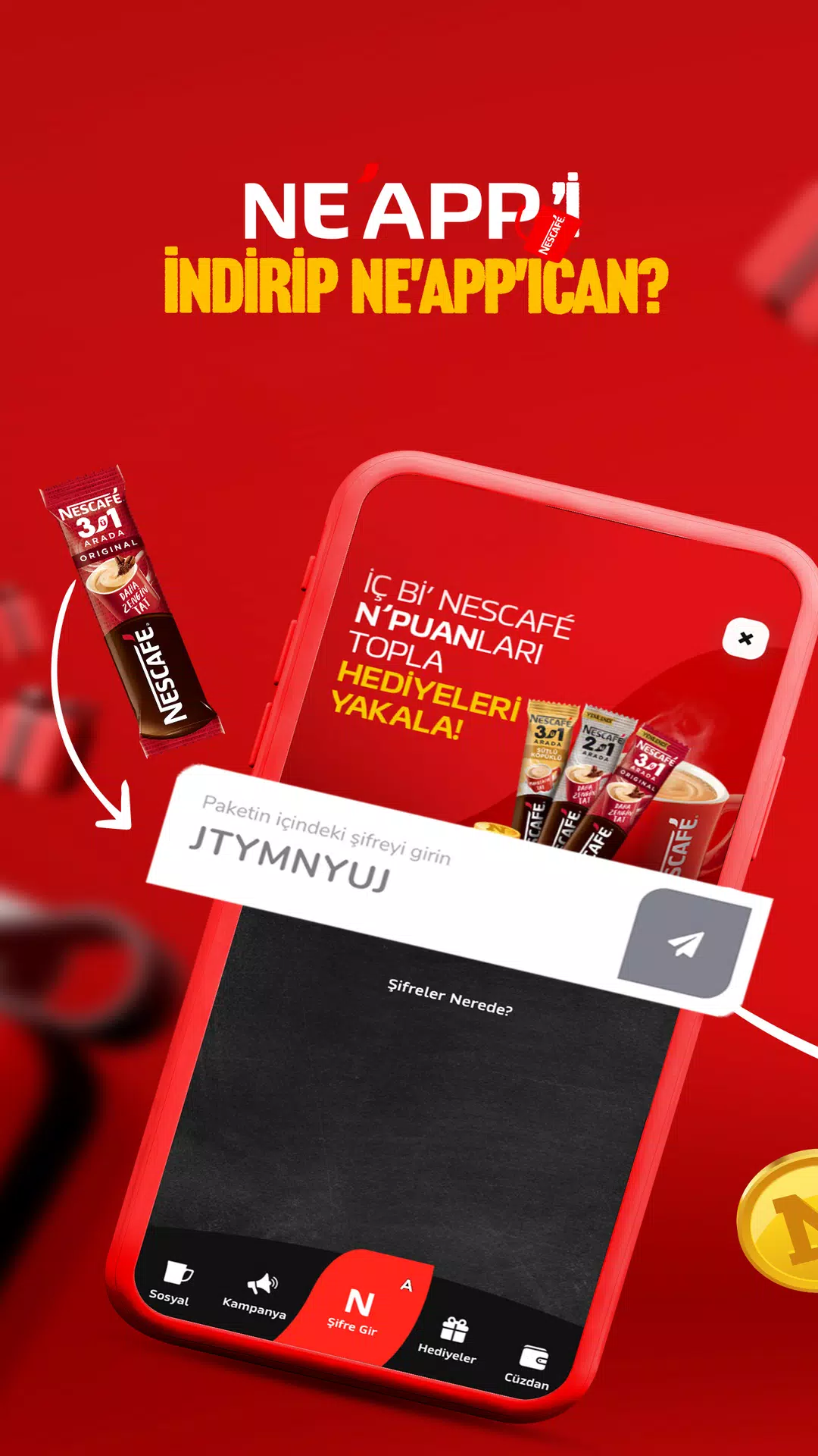 Nescafé 3ü1 Arada NE'APP Скриншот 0