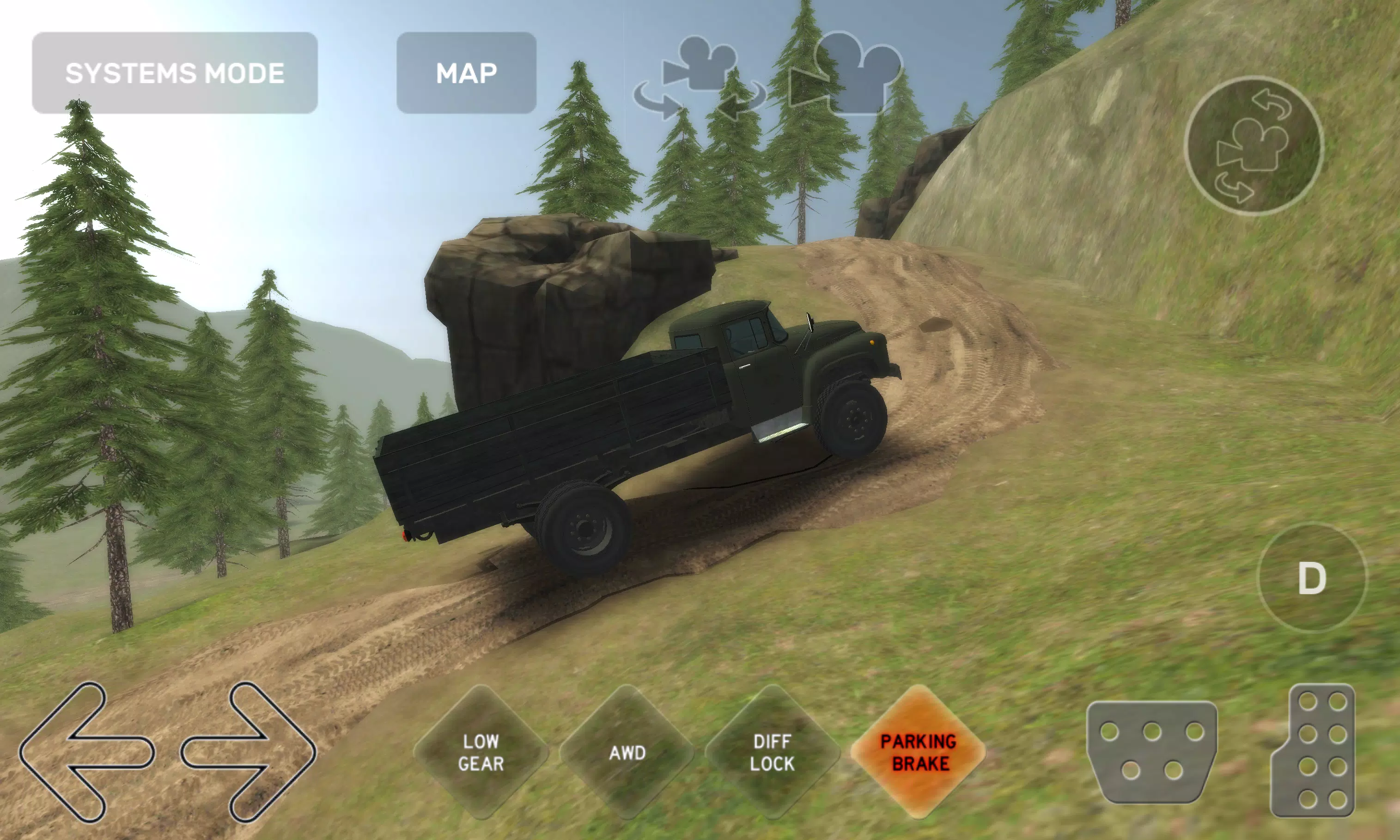 Dirt Trucker: Muddy Hills Captura de tela 3