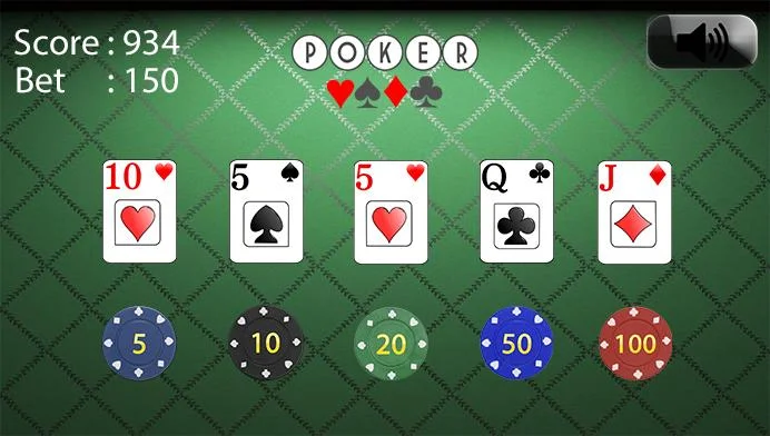 blackjack and poker 스크린샷 1