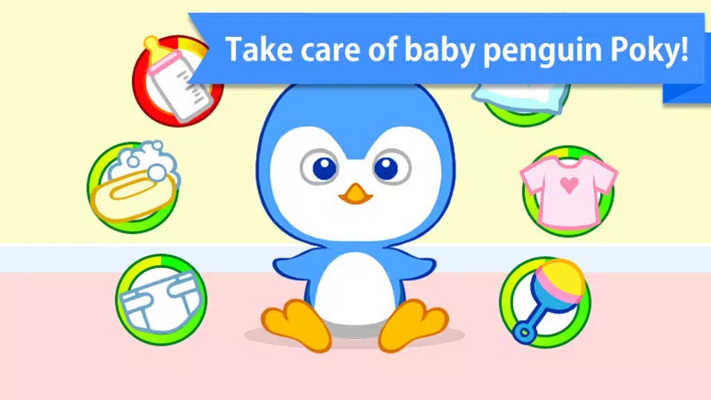 Baby Care : Poky (Penguin) Schermafbeelding 1