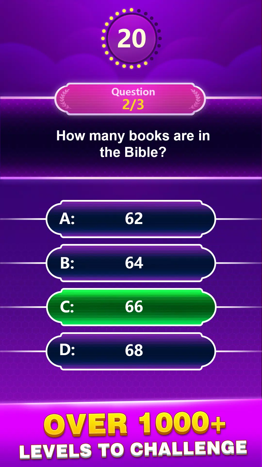 Bible Trivia स्क्रीनशॉट 1