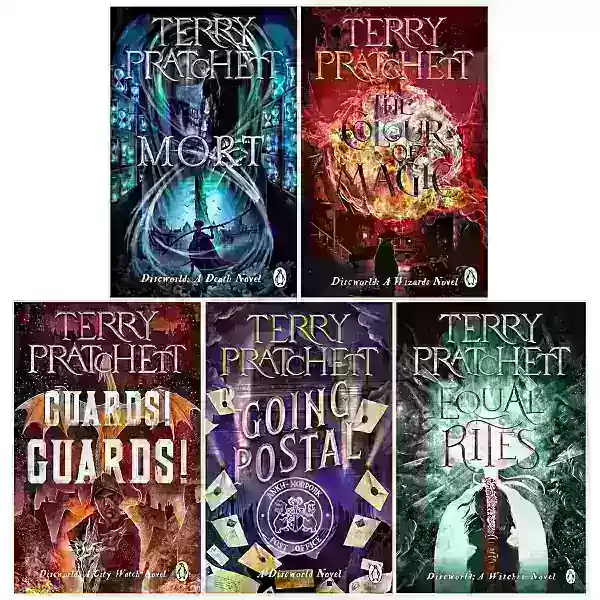 Collezione a 5 libri Terry Pratchett Discworld Novels
