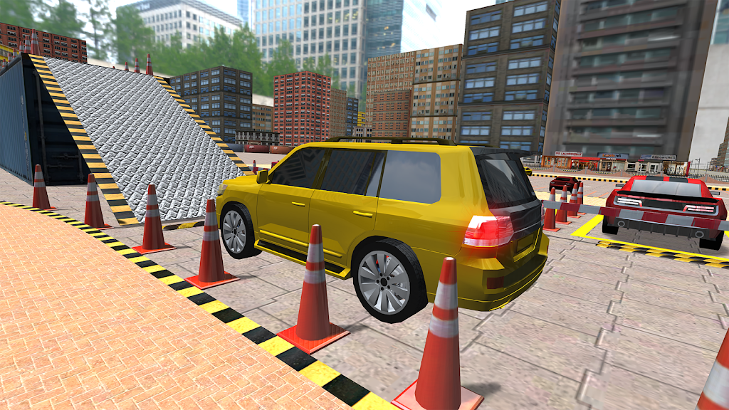 Prado Car Parking Driving Game Captura de tela 3