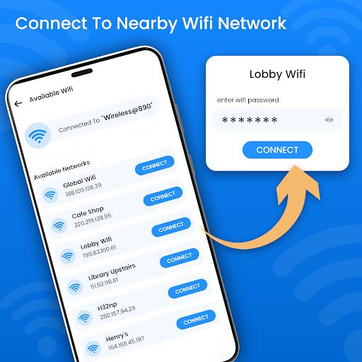 Wifi Password Master Key Show Ảnh chụp màn hình 1