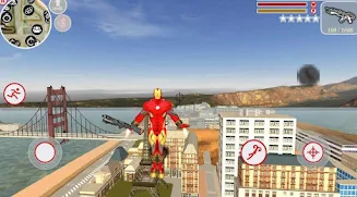 Iron Superhero War - Superhero Games 스크린샷 2