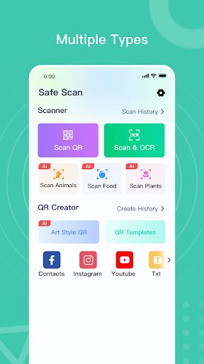 Safe QR OCR AI Scanner Creator应用截图第1张