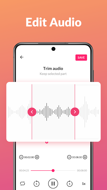 Voice Recorder & Voice Memos Mod ภาพหน้าจอ 1