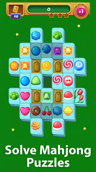 Mahjong Candy - Majong Legend ဖန်သားပြင်ဓာတ်ပုံ 1
