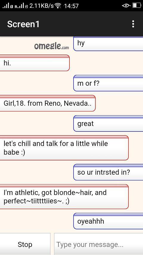 Omegle Chat - Talk to Strangers Screenshot 1