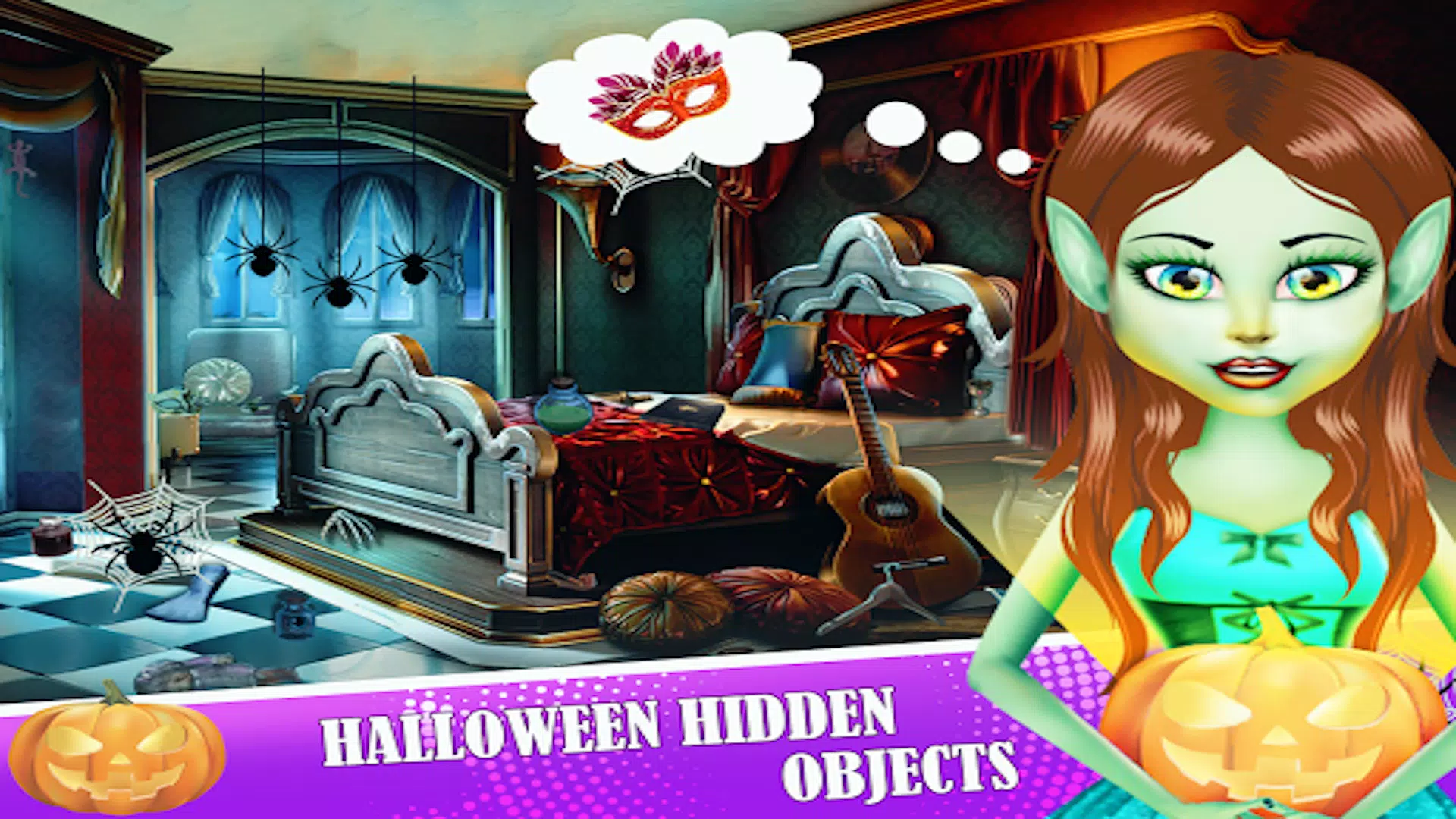 Halloween Hidden Objects 2024 Capture d'écran 1