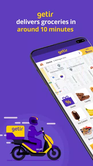 getir: groceries in minutes Screenshot 0