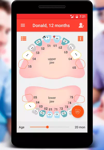 Teething Calendar Ekran Görüntüsü 0