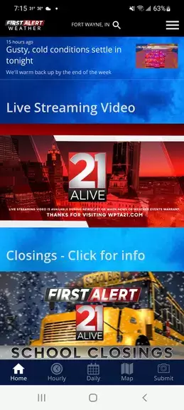 21Alive First Alert Weather Скриншот 2