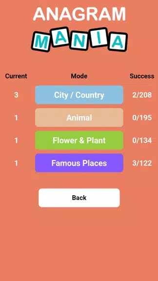 Anagram Mania Ekran Görüntüsü 1