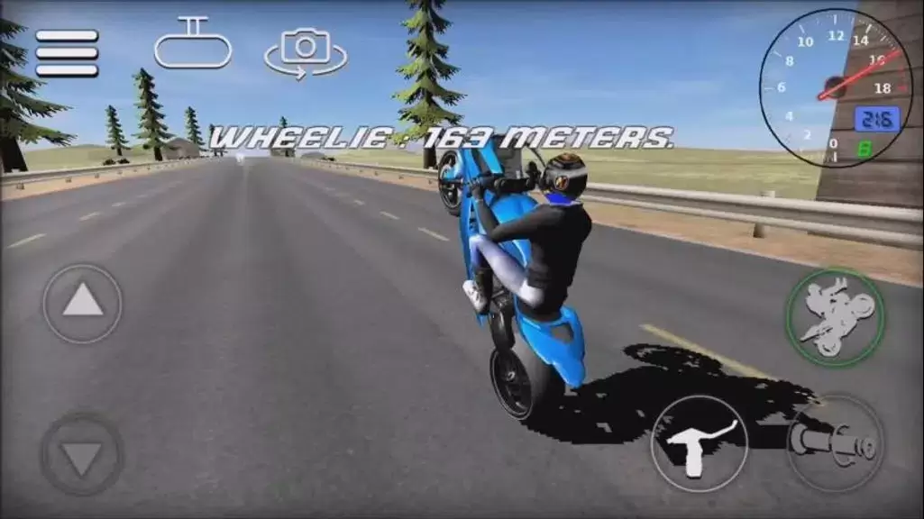 Wheelie Bike 3D game Ảnh chụp màn hình 0