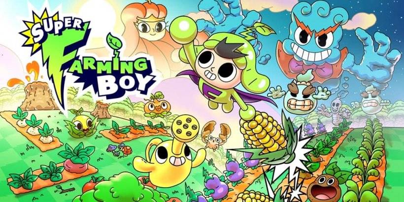 Super Farming Boy: Puzzle, Action and Farming Sim lançado