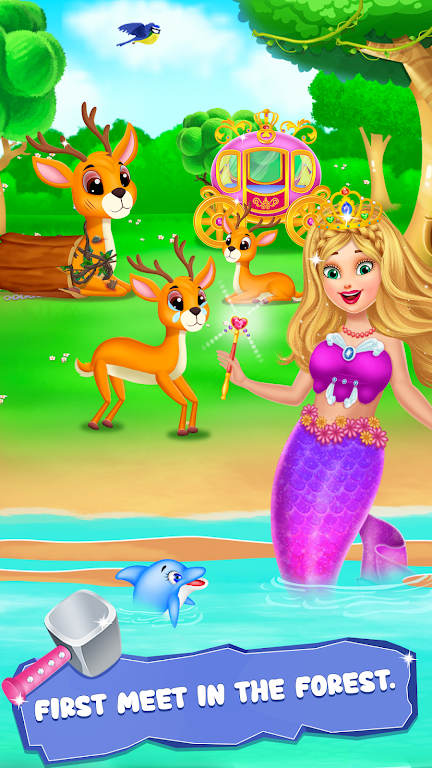 Schermata Princess life love story games 3