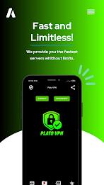 Plato VPN Super Fast Secure 스크린샷 3