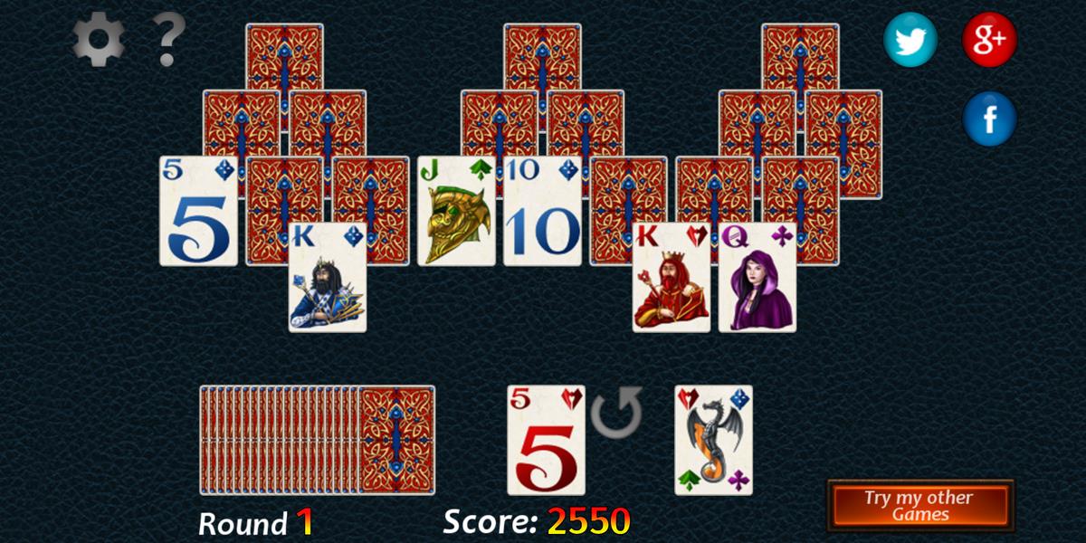 Fantasy Solitaire TriPeaks应用截图第2张