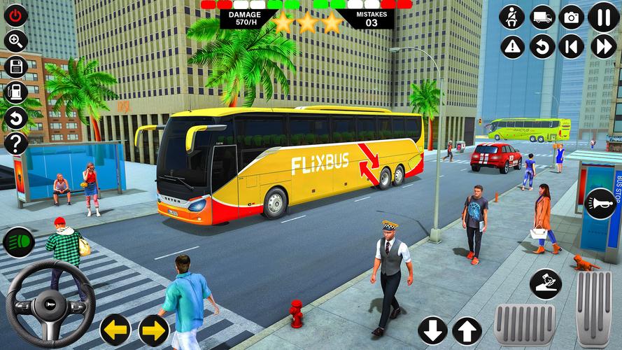 Passenger Bus Driving Games 3D スクリーンショット 3