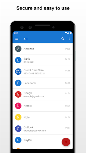 My Passwords Manager Mod Capture d'écran 1
