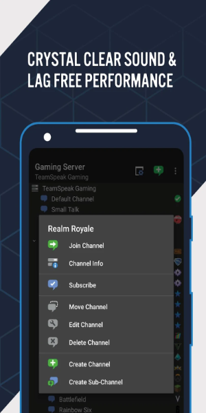 TeamSpeak 3 - Voice Chat Screenshot 1