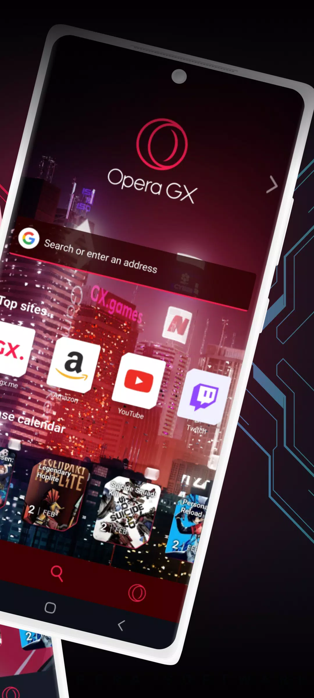 Opera GX: Gaming Browser應用截圖第1張